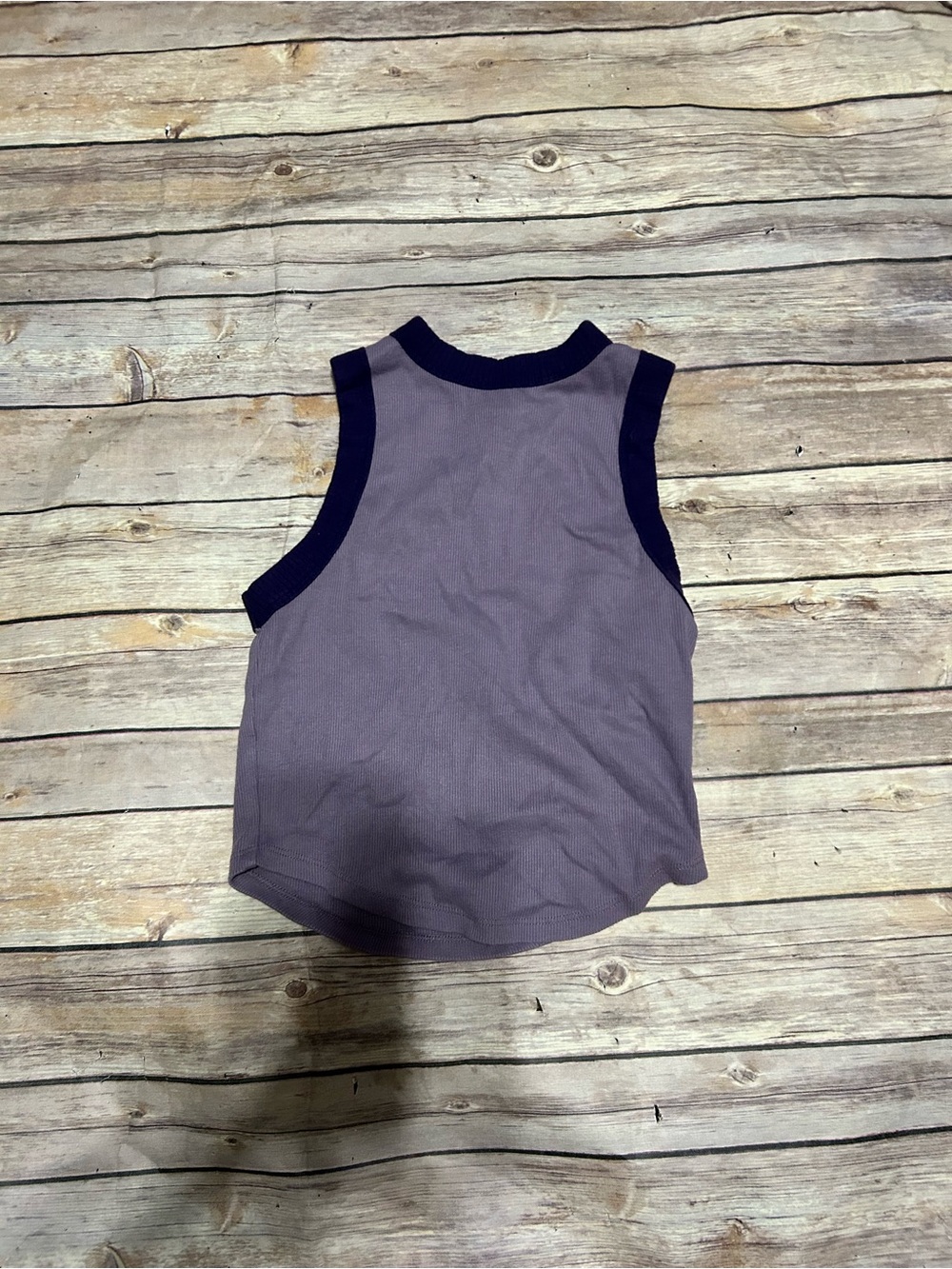 wild fable Lavender Tank with Dark Purple Trim